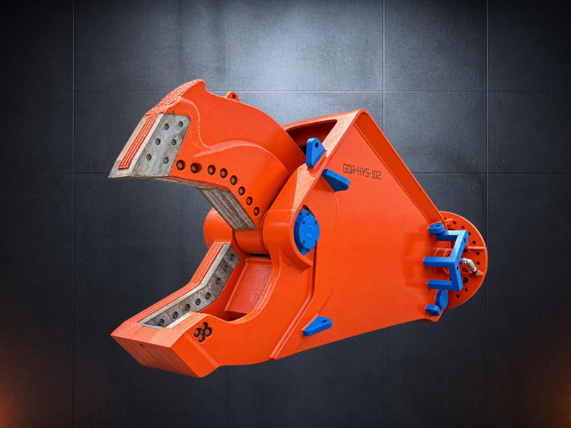 GOR hydraulic shear rigged for subsea deployment